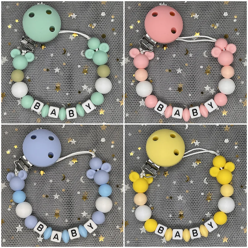 Baby Product - Держатель для детской соски с именем,