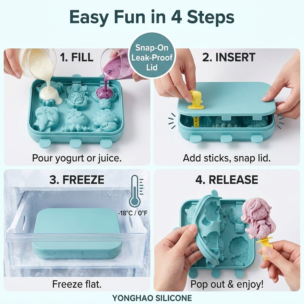 Силиконовая форма на 6 ячеек « – обзор и цена Baby Products Cream