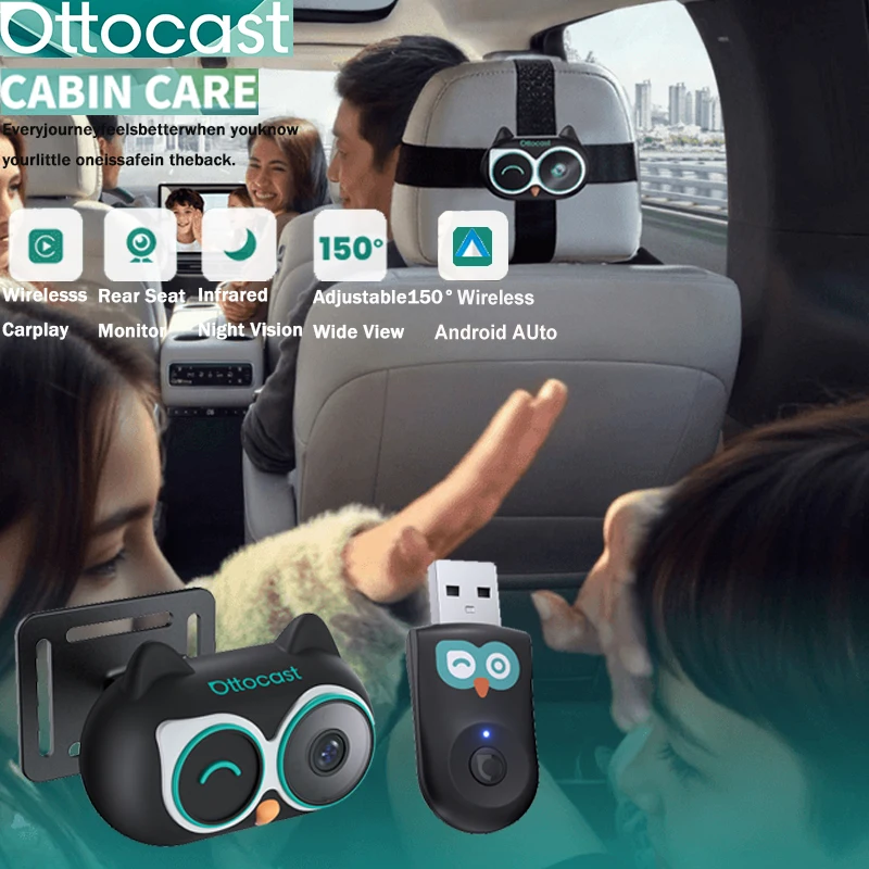 Беспроводной адаптер Ottocast  – обзор и цена Baby Monitor Sensor